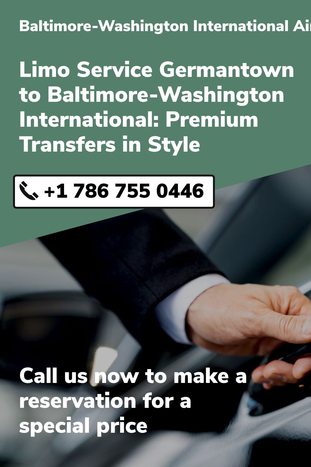 Baltimore-Washington International Airport Limo