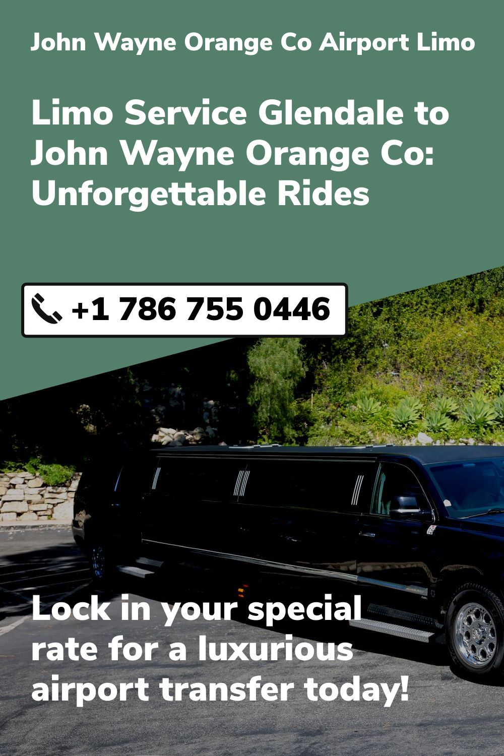 John Wayne  Orange Co Airport Limo