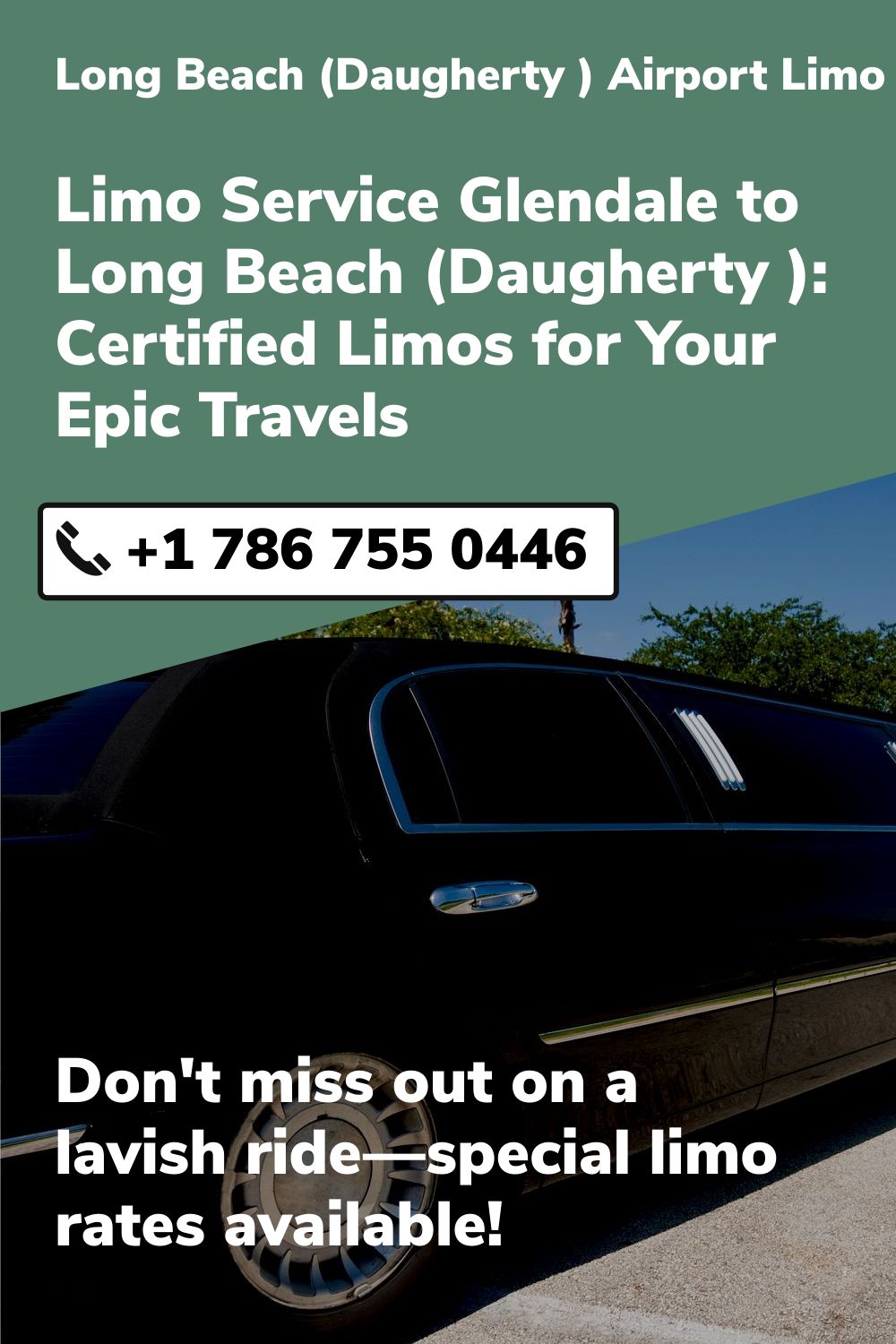 Long Beach (Daugherty ) Airport Limo