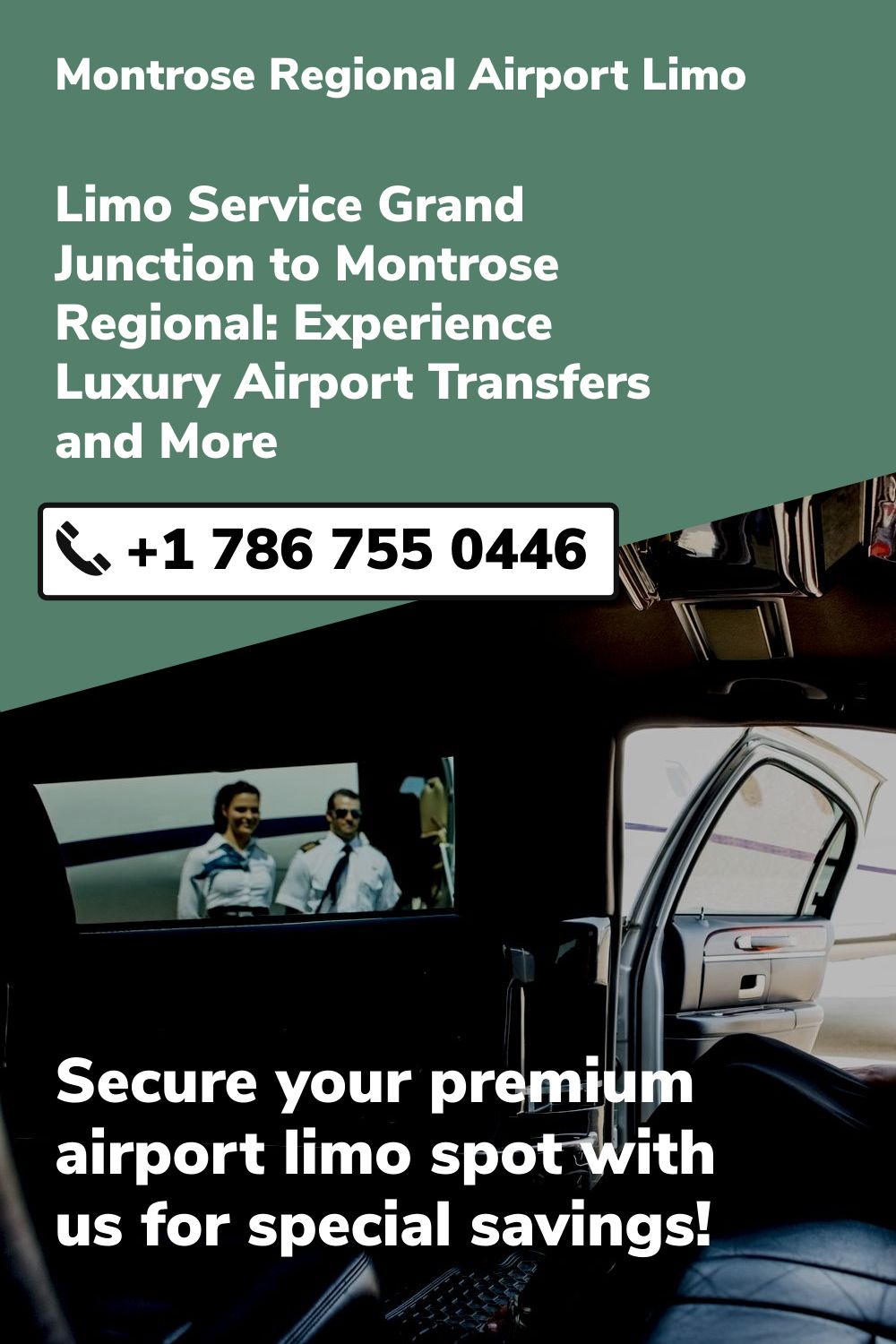 Montrose Regional Airport Limo