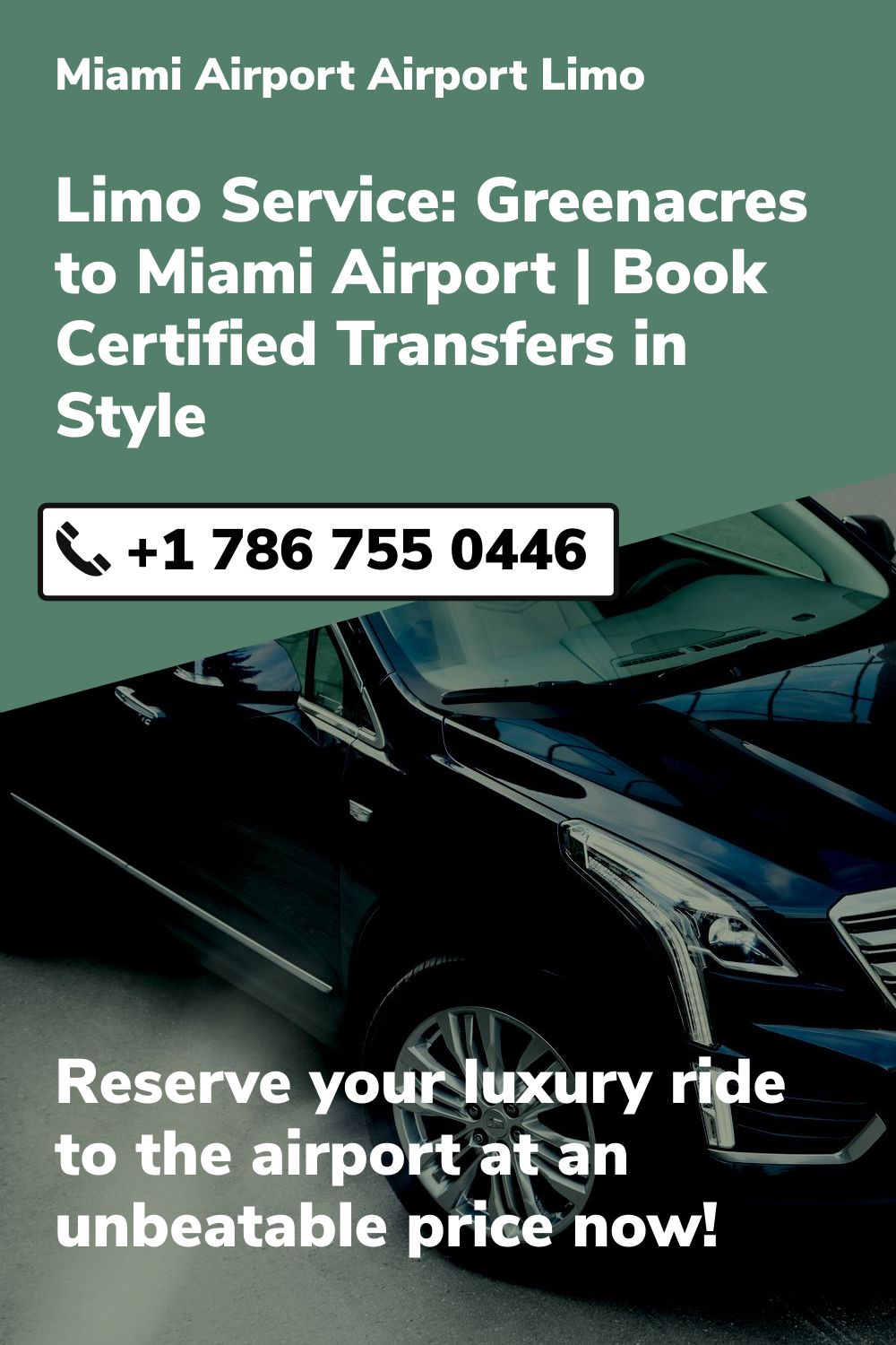 Miami Airport Airport Limo