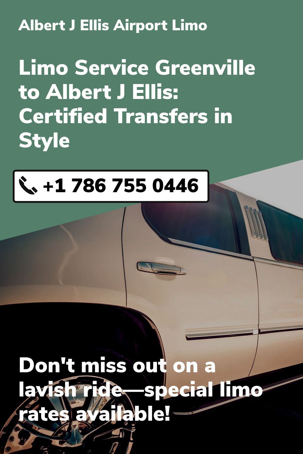 Albert J Ellis Airport Limo