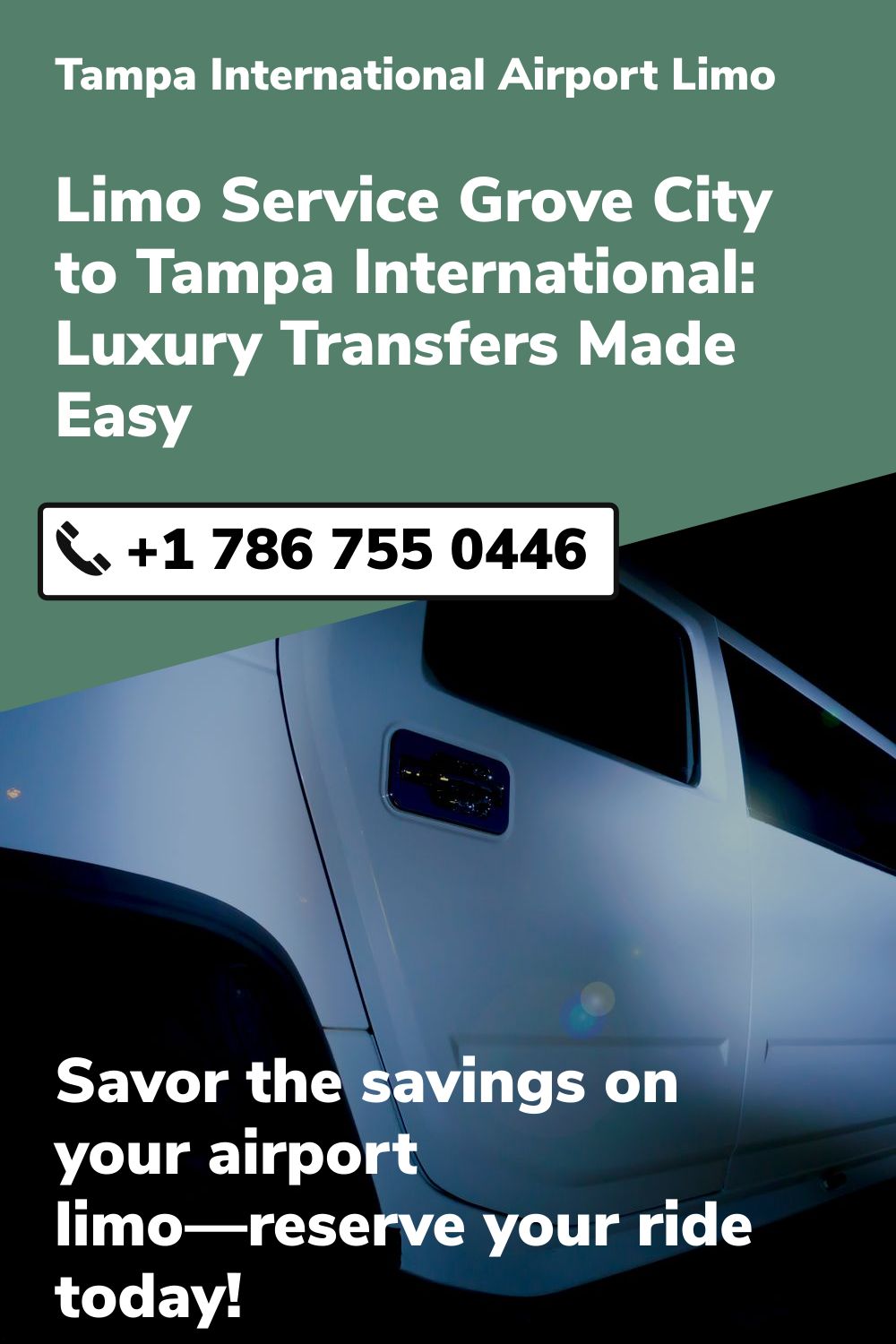 Tampa International  Airport Limo