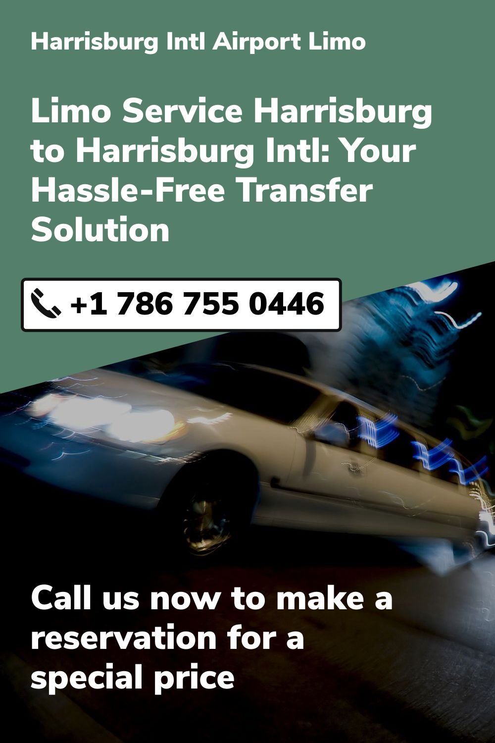 Harrisburg Intl Airport Limo