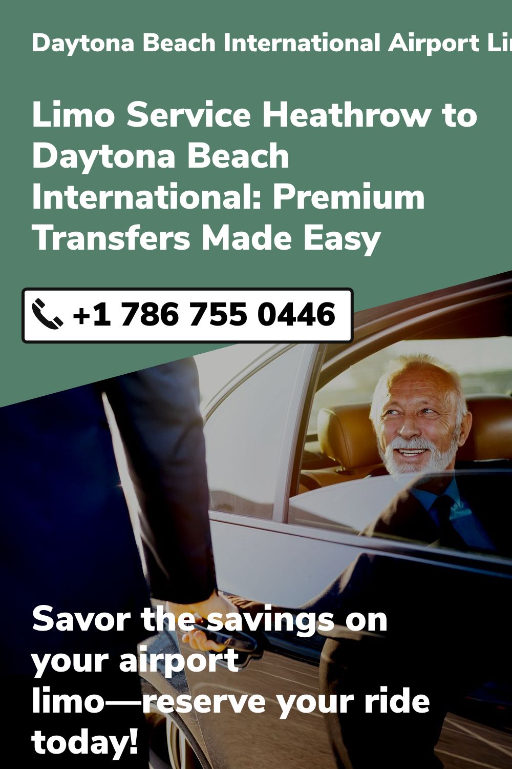 Daytona Beach International Airport Limo