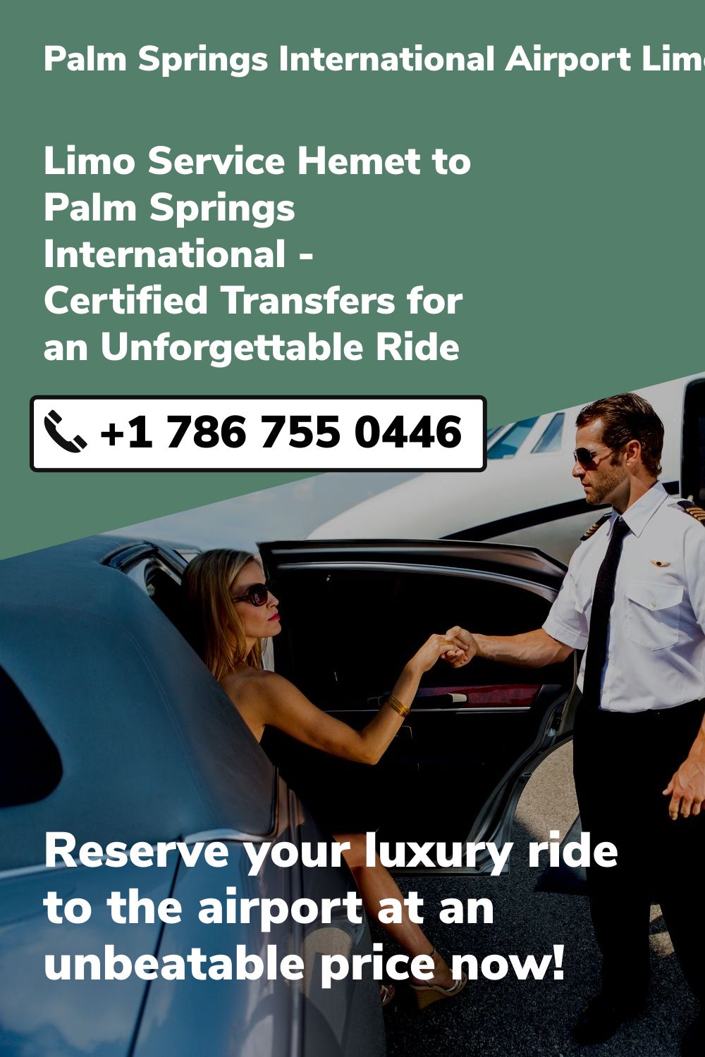 Palm Springs International Airport Limo