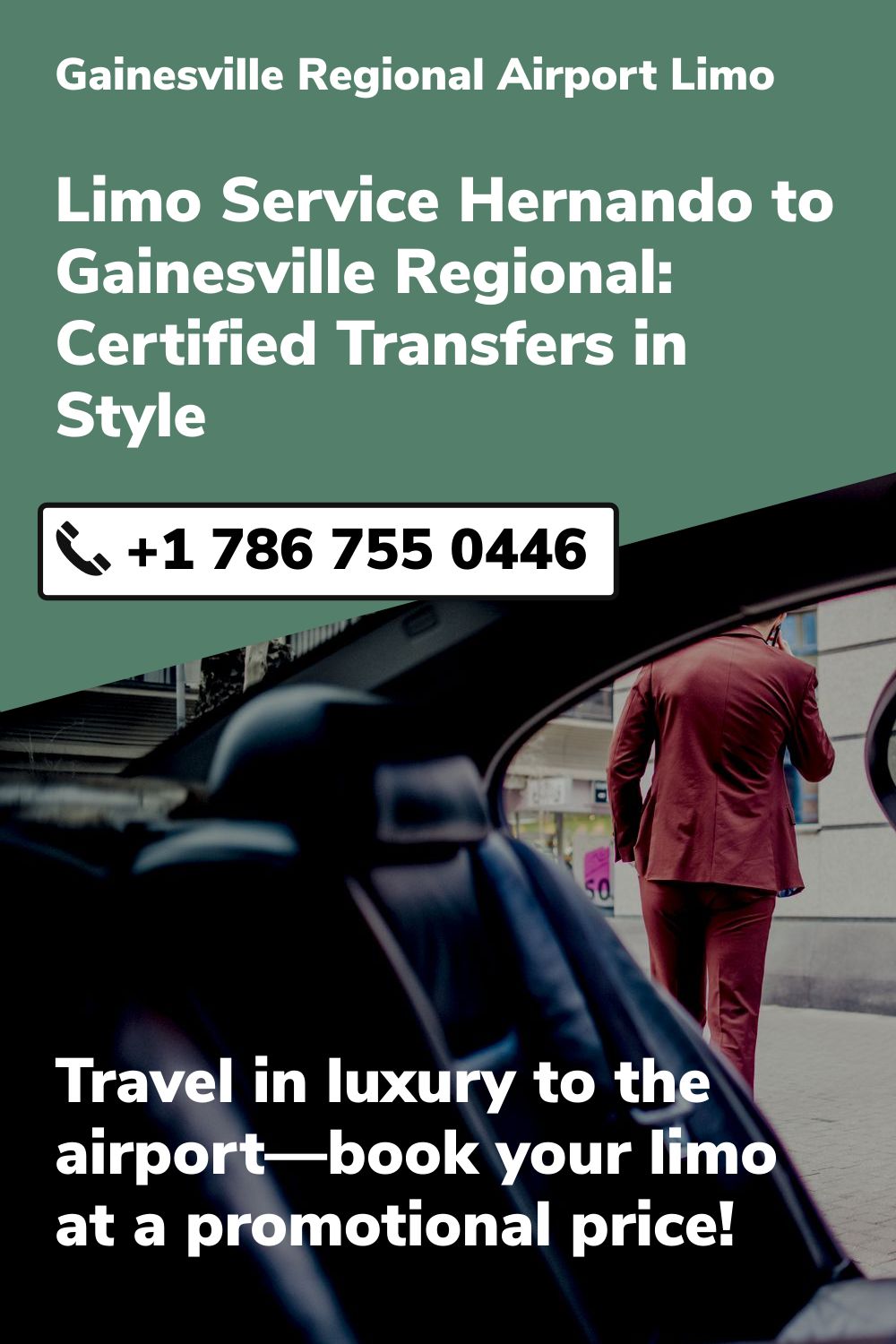 Gainesville Regional Airport Limo