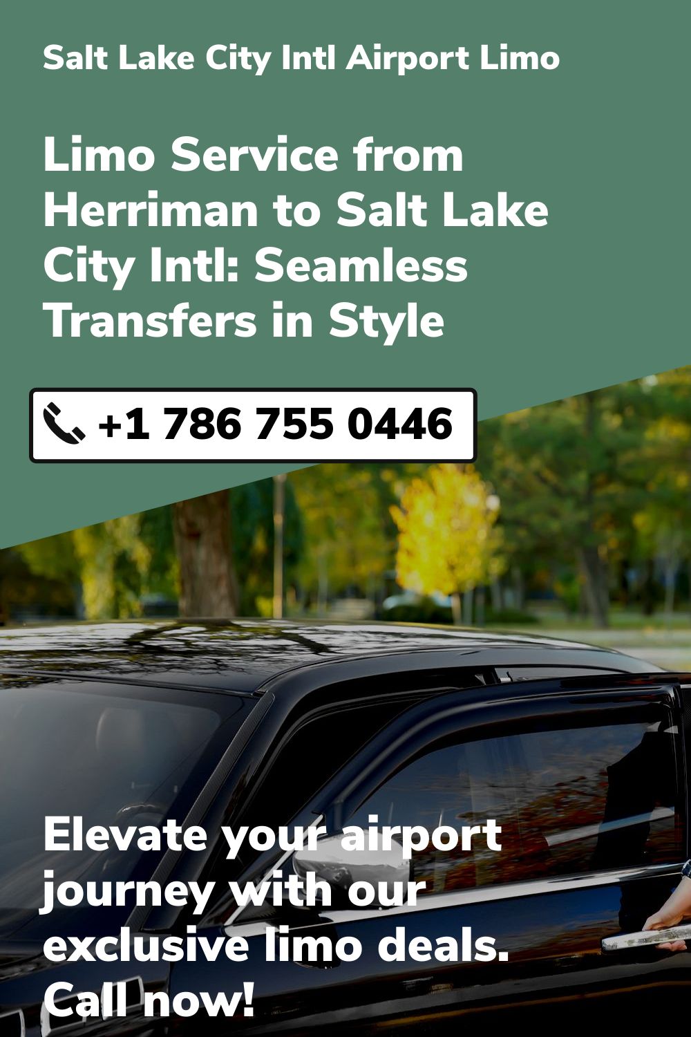 Salt Lake City Intl Airport Limo