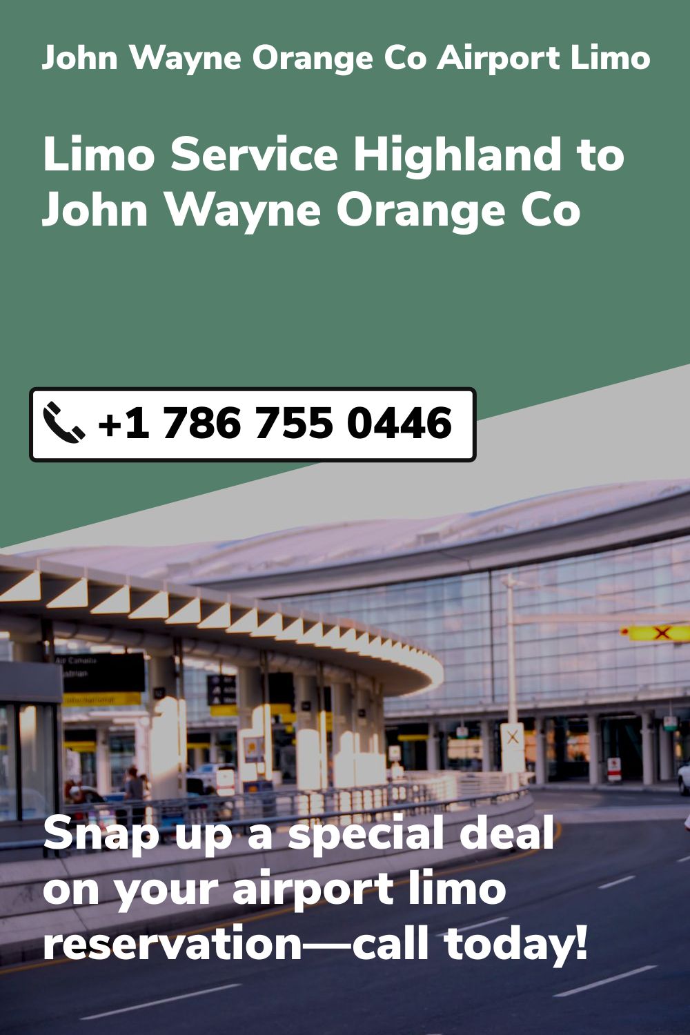 John Wayne  Orange Co Airport Limo