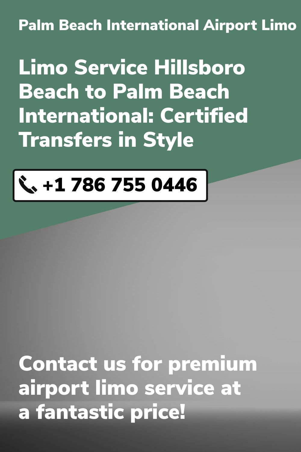 Palm Beach International Airport Limo