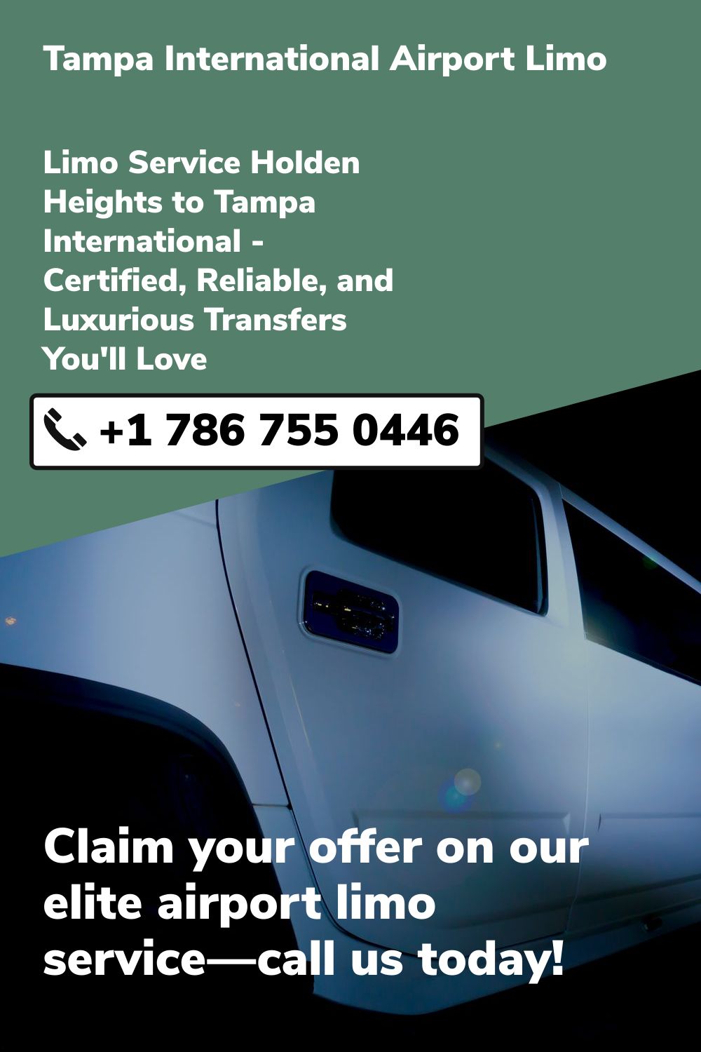 Tampa International  Airport Limo