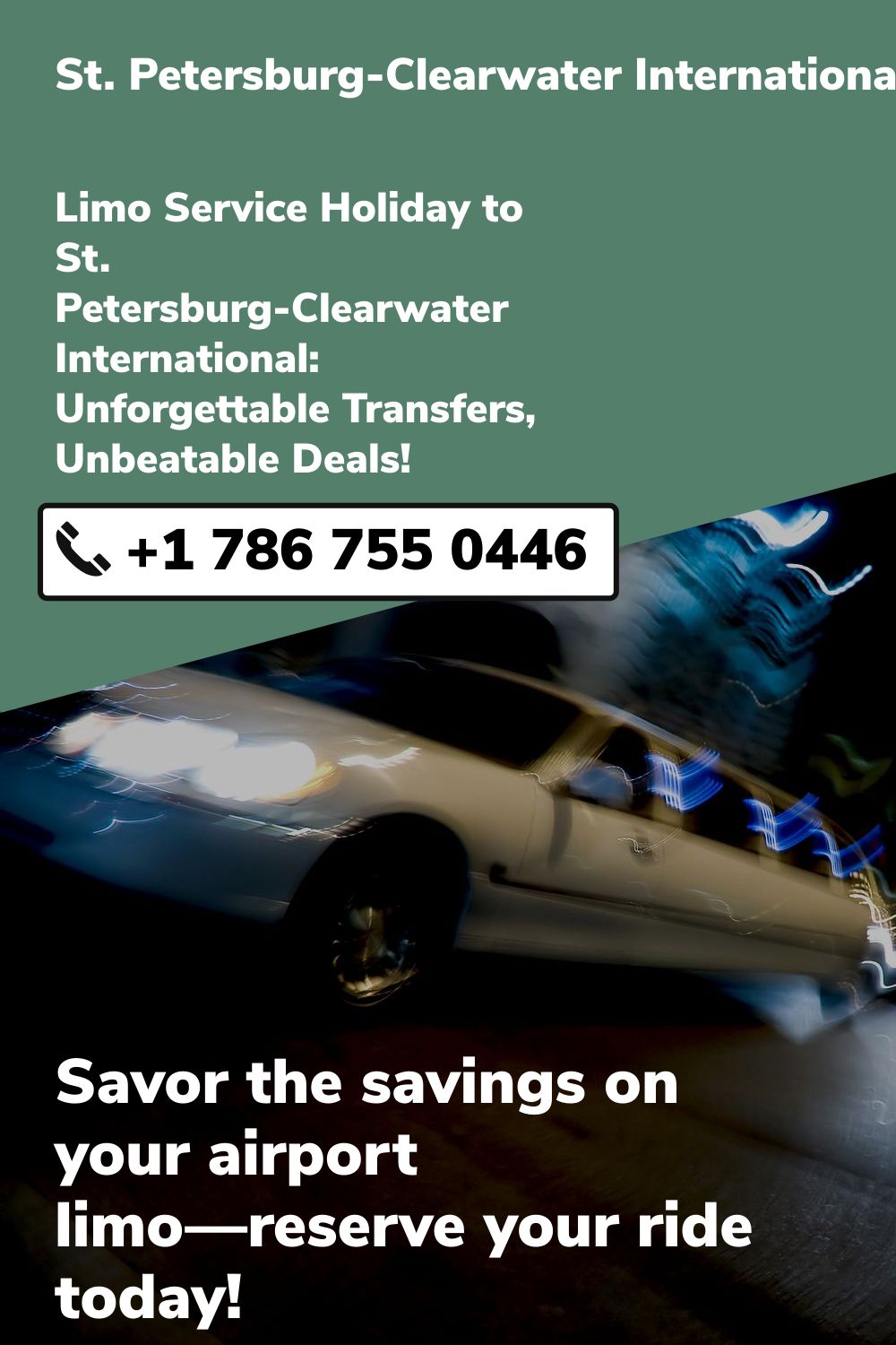 St. Petersburg-Clearwater International Airport Limo