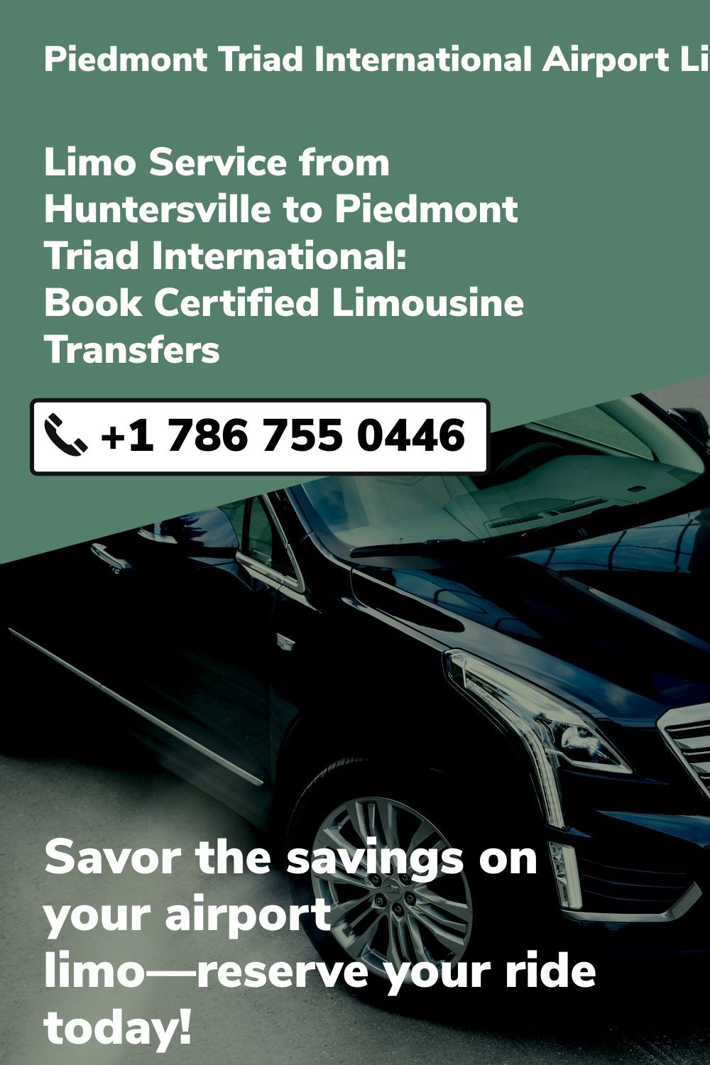 Piedmont Triad International Airport Limo