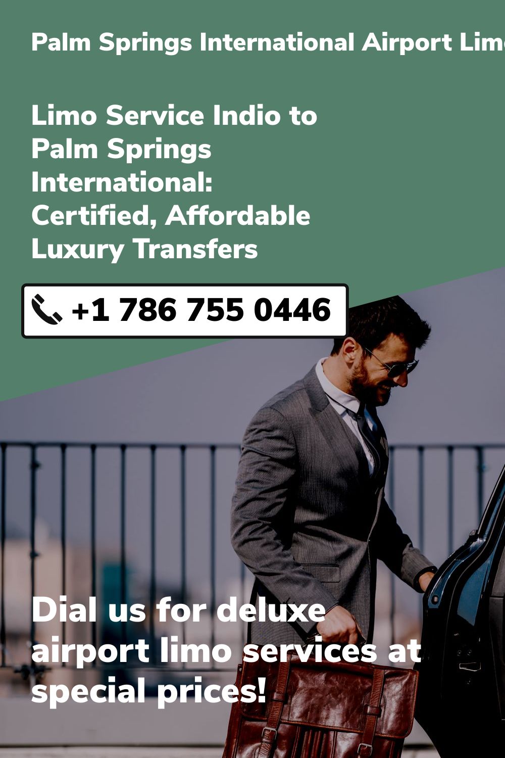 Palm Springs International Airport Limo