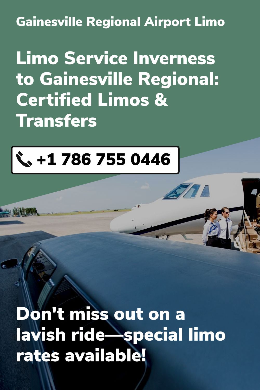 Gainesville Regional Airport Limo