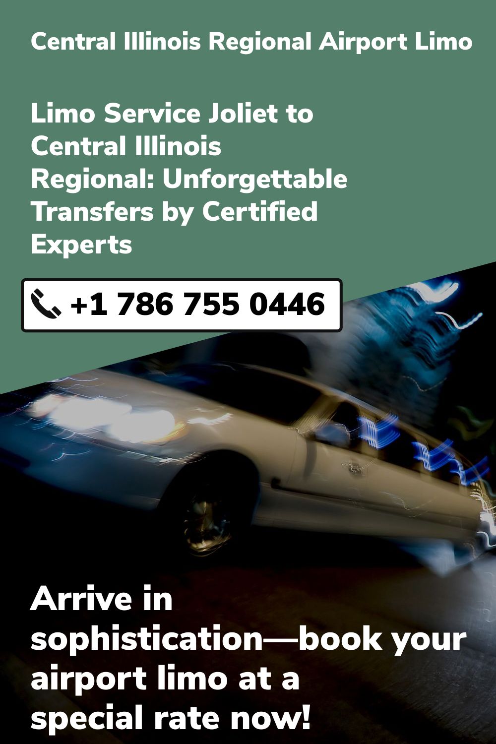 Central Illinois Regional Airport Limo