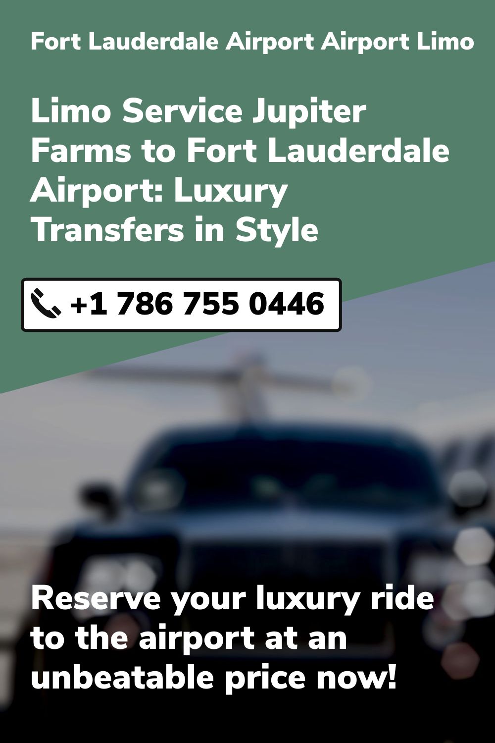 Fort Lauderdale Airport Airport Limo