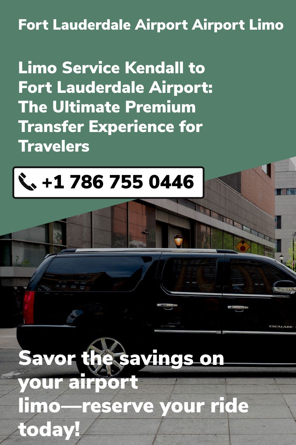 Fort Lauderdale Airport Airport Limo