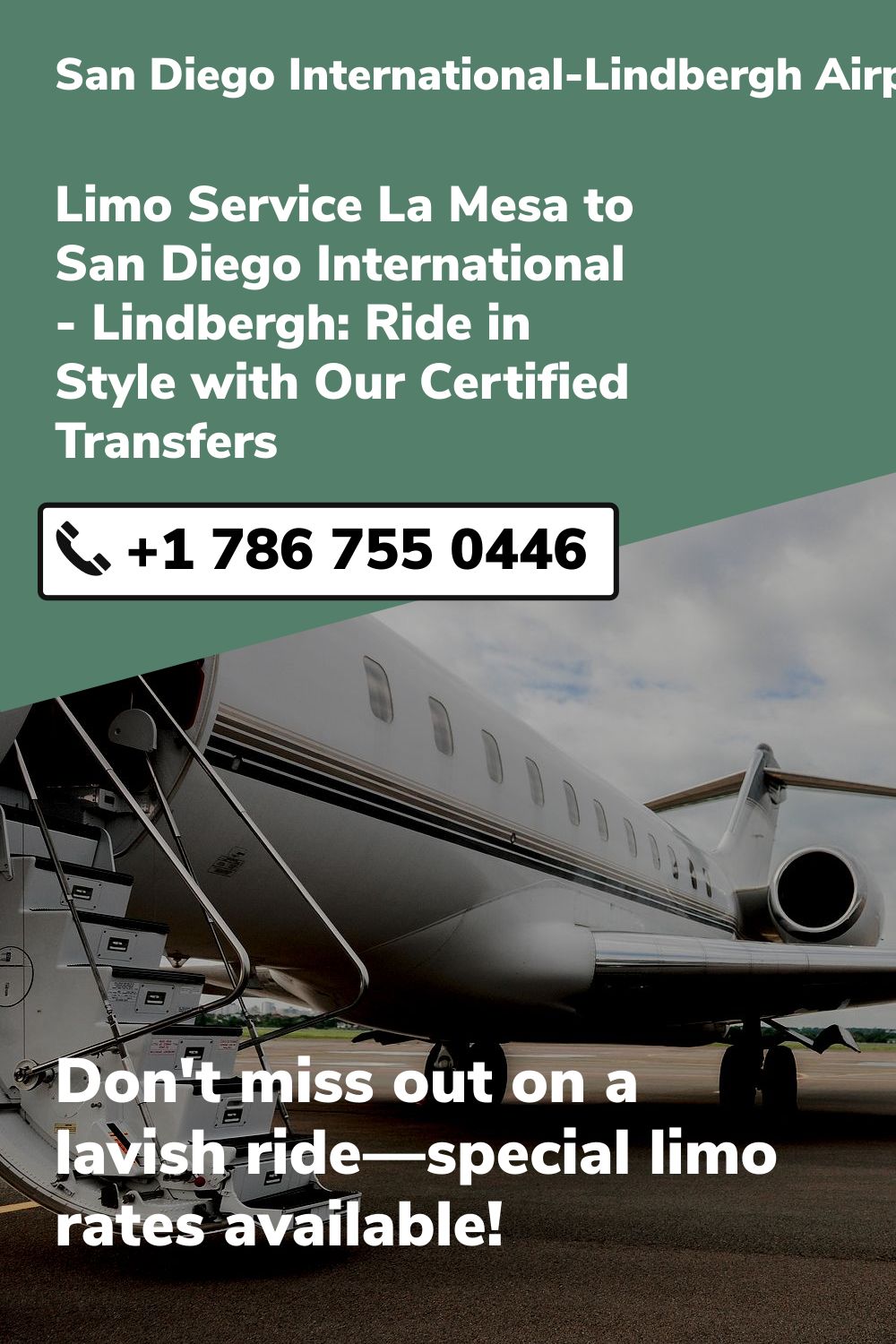 San Diego International-Lindbergh  Airport Limo