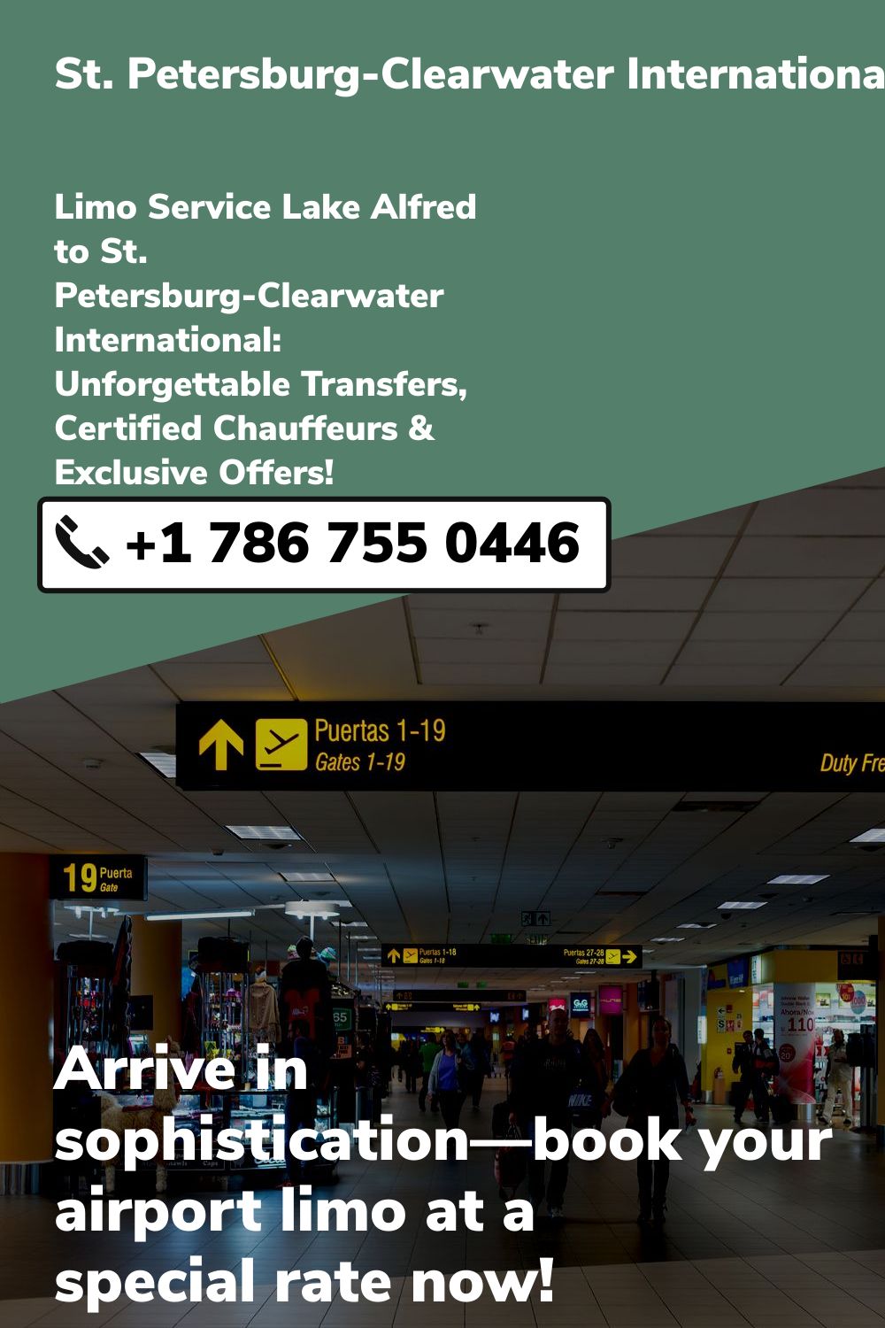 St. Petersburg-Clearwater International Airport Limo