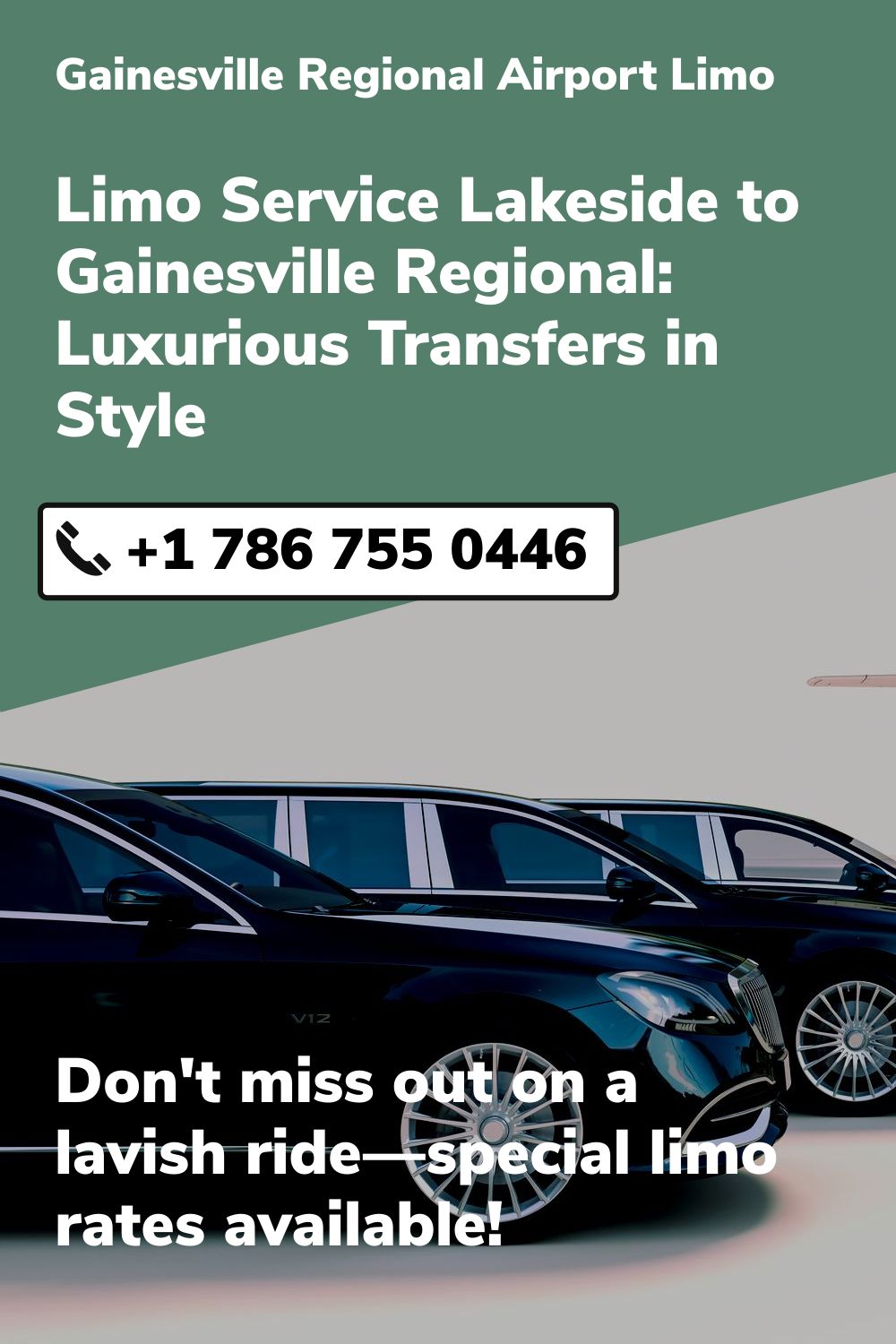 Gainesville Regional Airport Limo