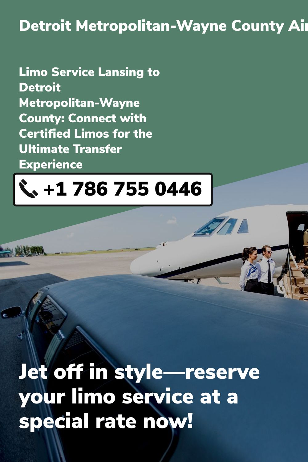 Detroit Metropolitan-Wayne County Airport Limo