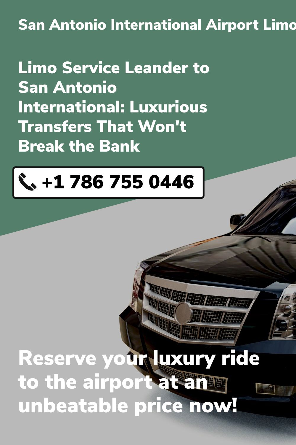 San Antonio International Airport Limo