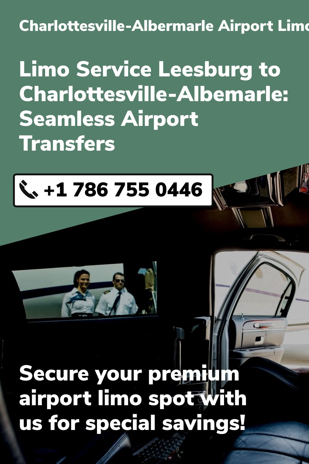 Charlottesville-Albermarle Airport Limo