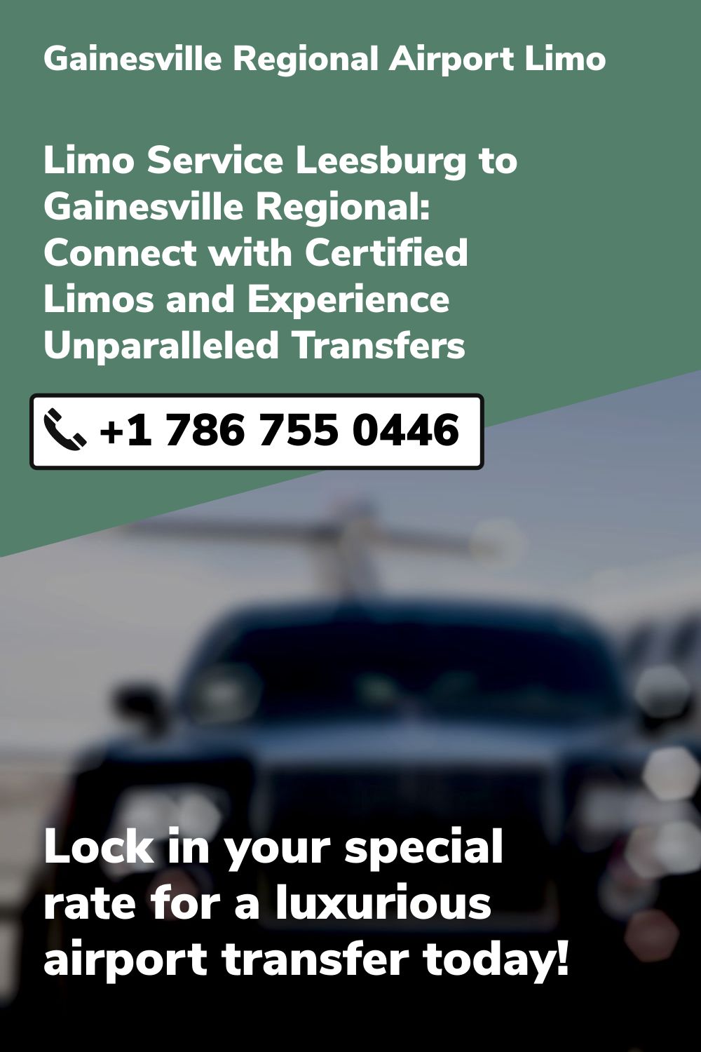 Gainesville Regional Airport Limo