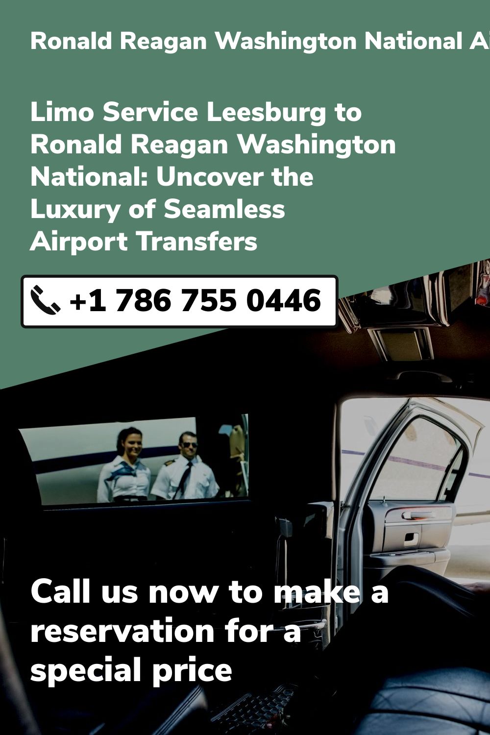 Ronald Reagan Washington National Airport Limo