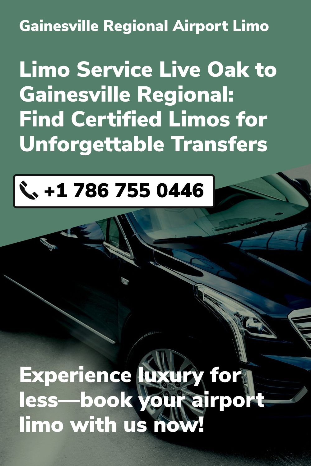 Gainesville Regional Airport Limo