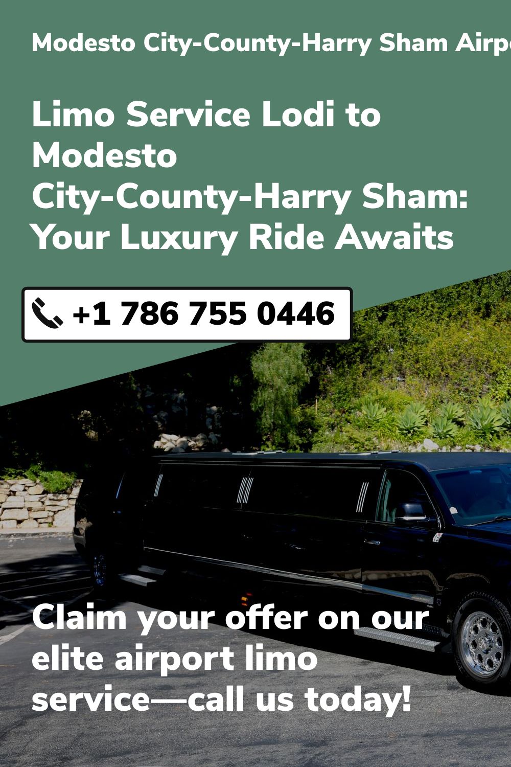 Modesto City-County-Harry Sham  Airport Limo