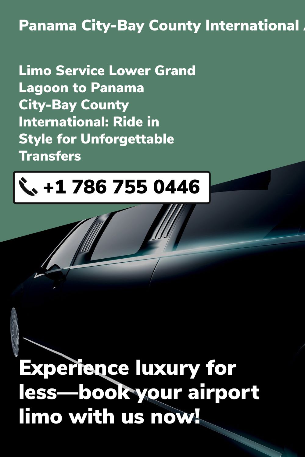 Panama City-Bay County International Airport Limo