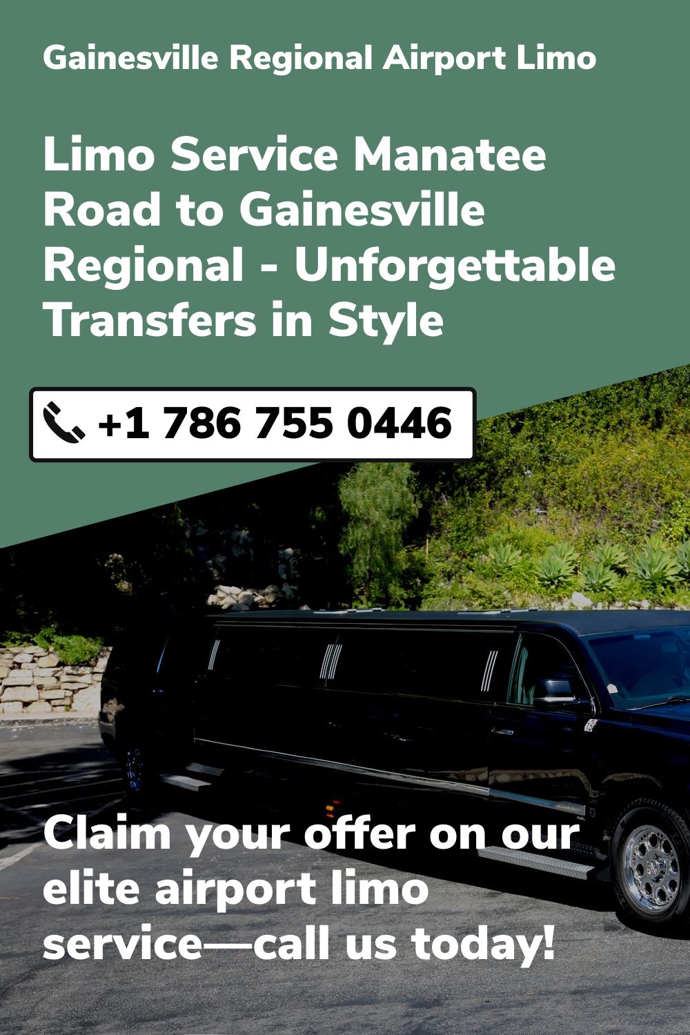 Gainesville Regional Airport Limo