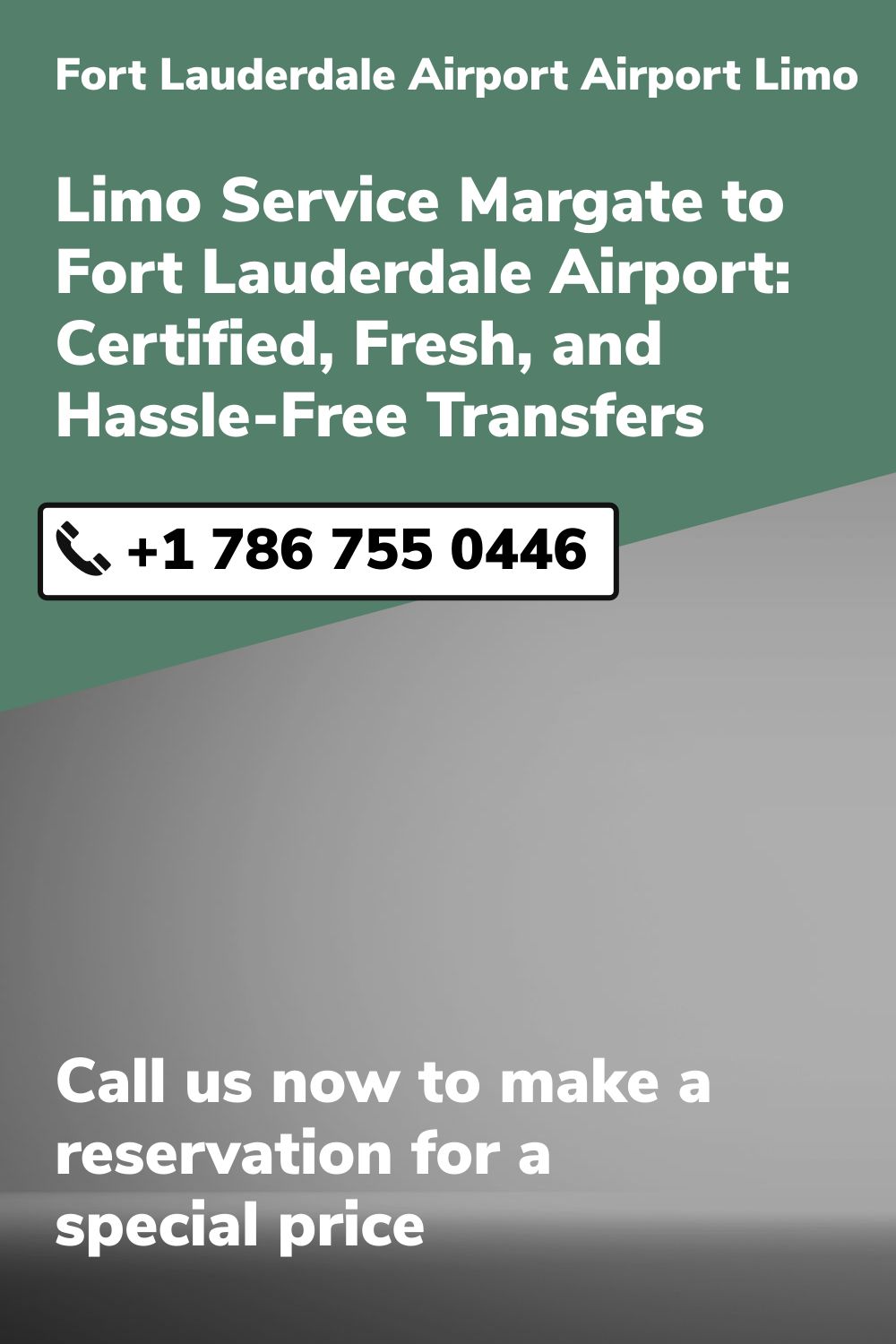 Fort Lauderdale Airport Airport Limo