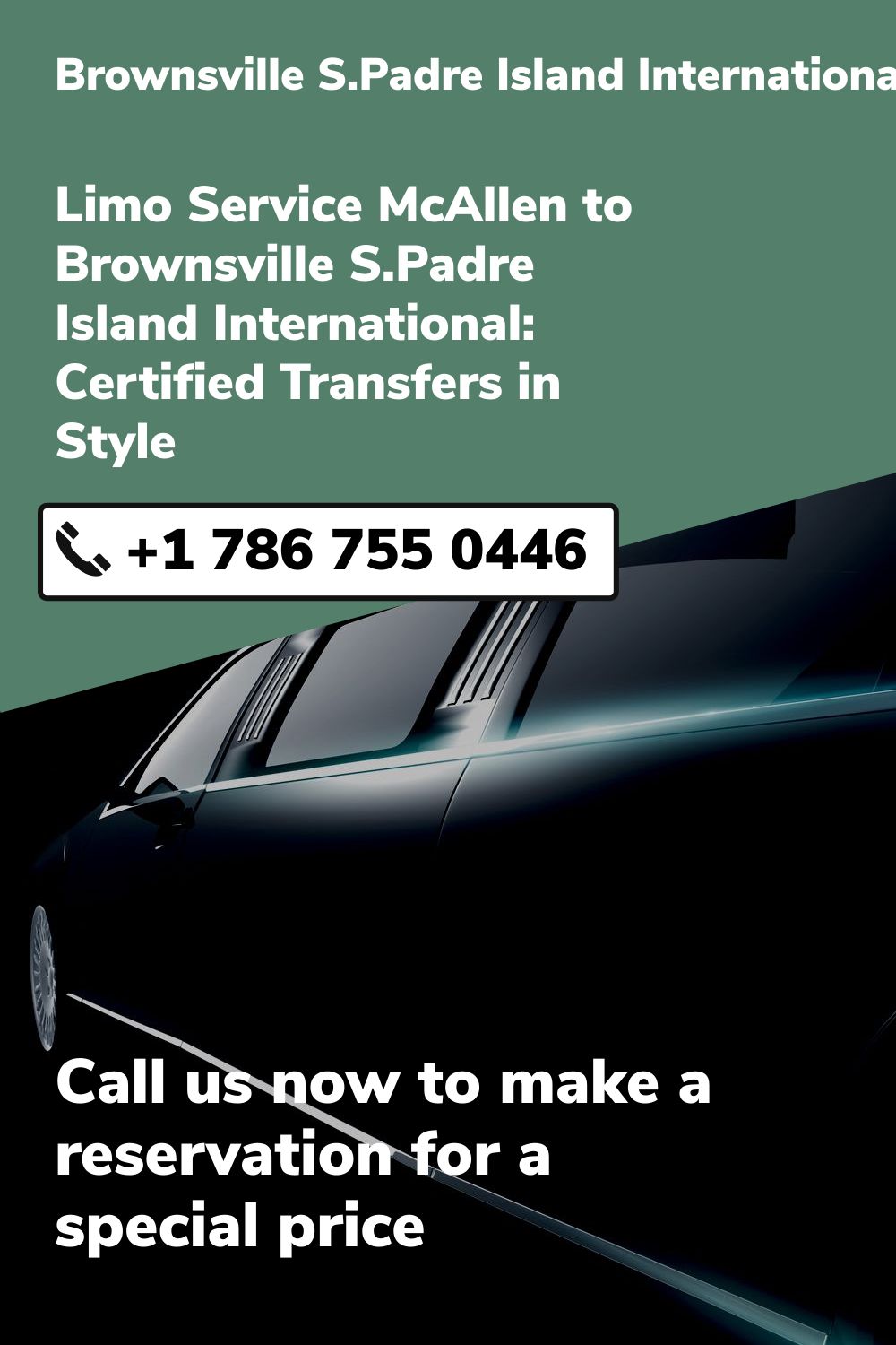 Brownsville S.Padre Island International Airport Limo