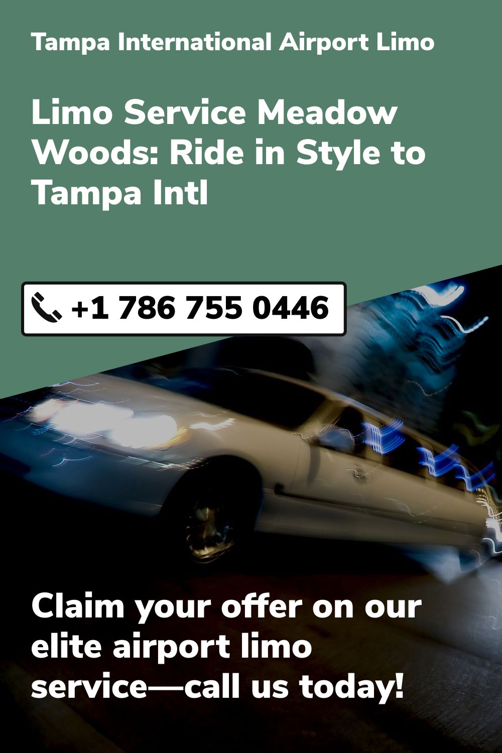 Tampa International  Airport Limo