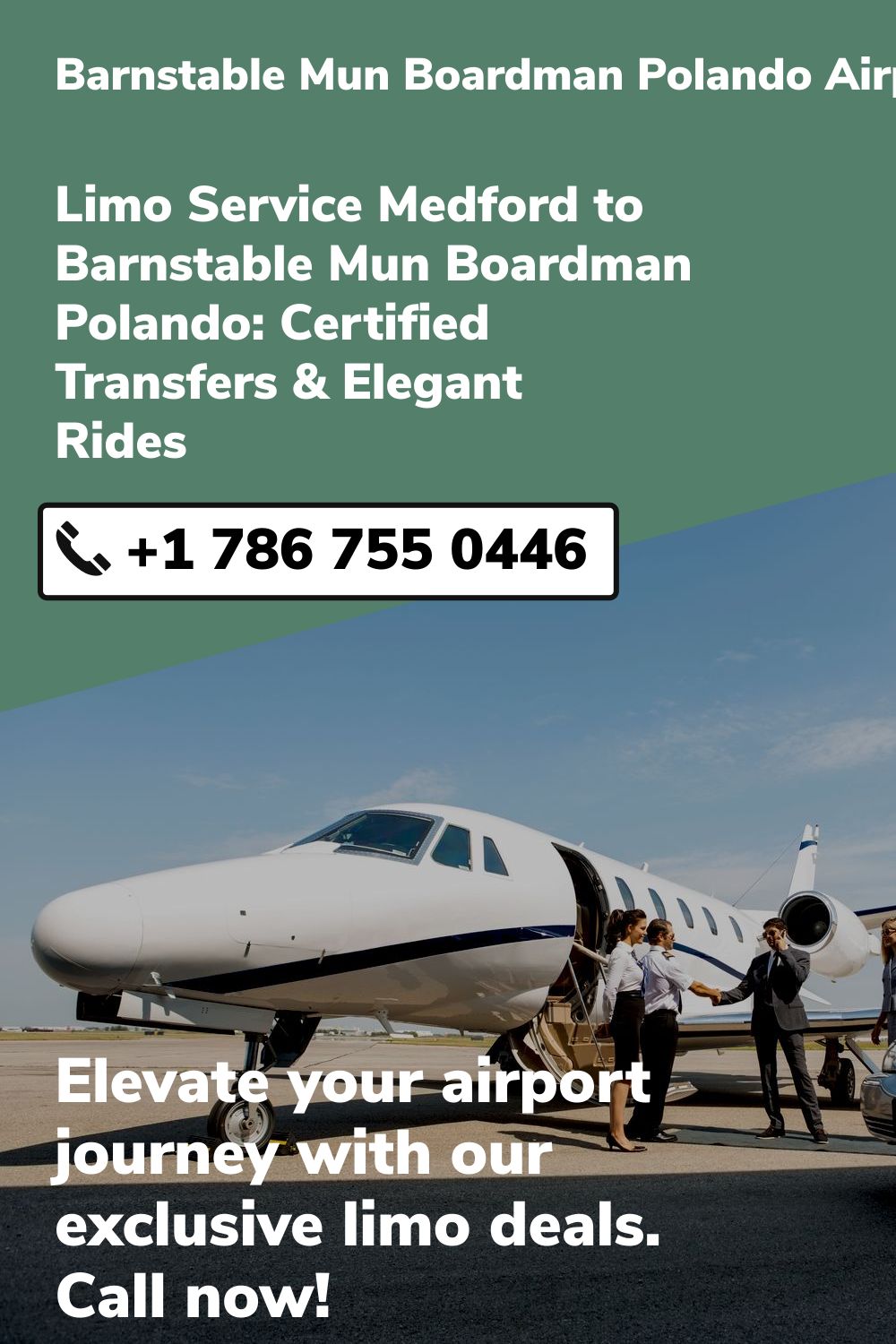 Barnstable Mun Boardman Polando  Airport Limo