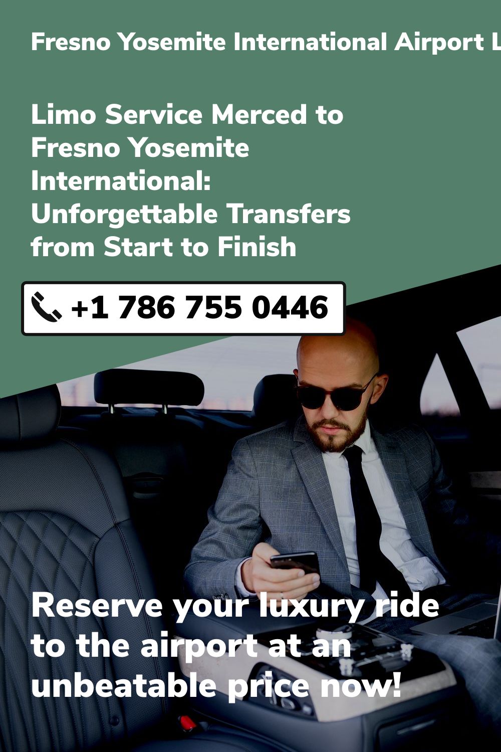 Fresno Yosemite International Airport Limo