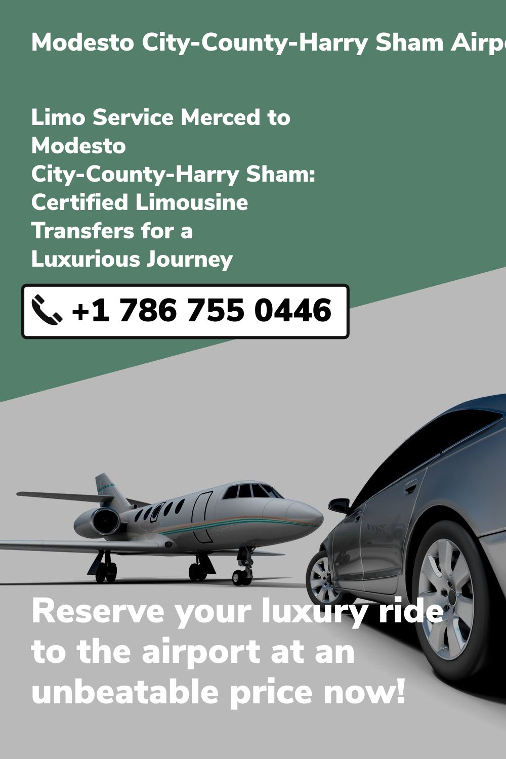 Modesto City-County-Harry Sham  Airport Limo