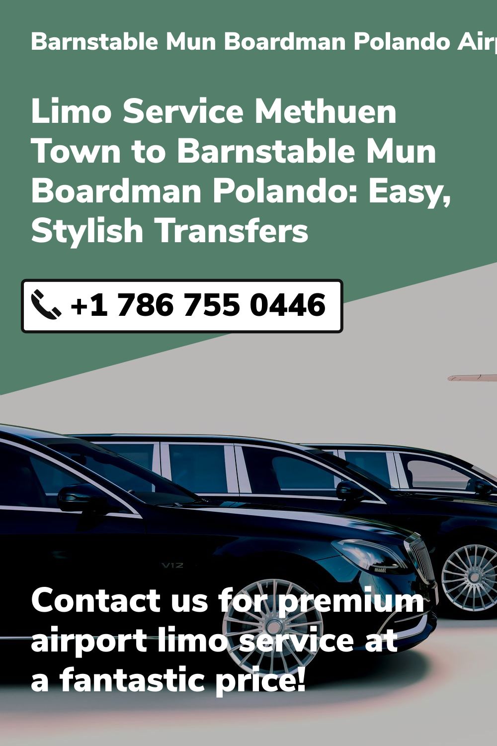 Barnstable Mun Boardman Polando  Airport Limo