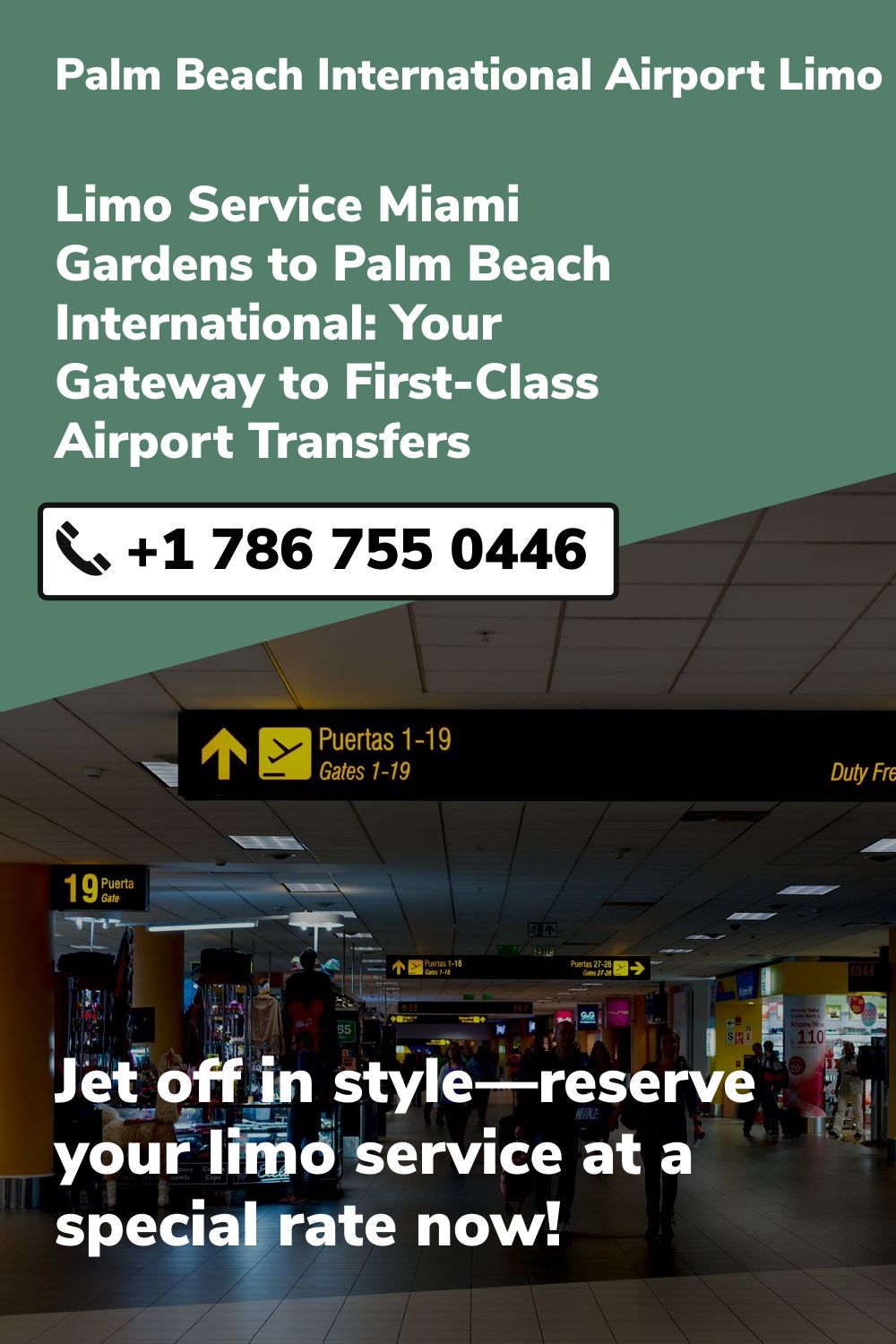 Palm Beach International Airport Limo