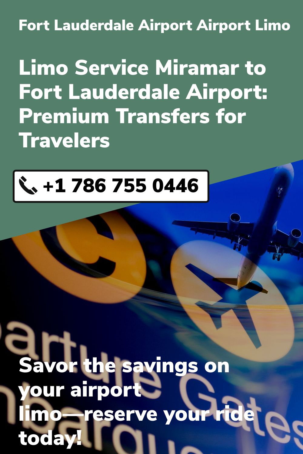 Fort Lauderdale Airport Airport Limo