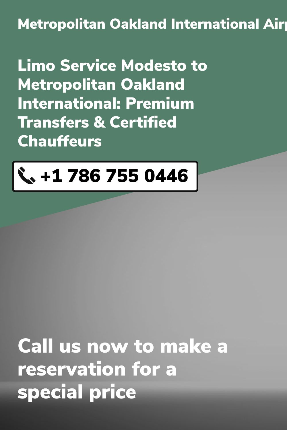 Metropolitan Oakland International Airport Limo