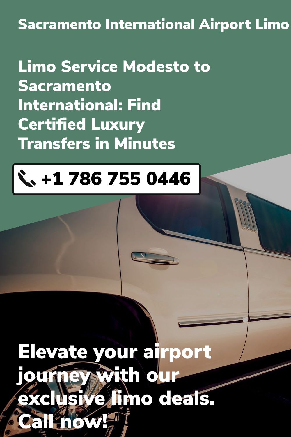 Sacramento International Airport Limo