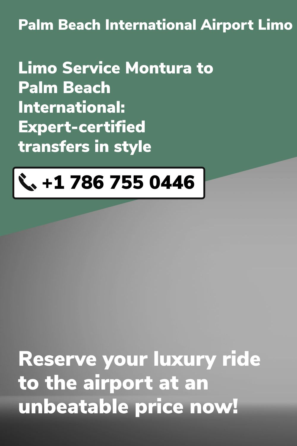 Palm Beach International Airport Limo