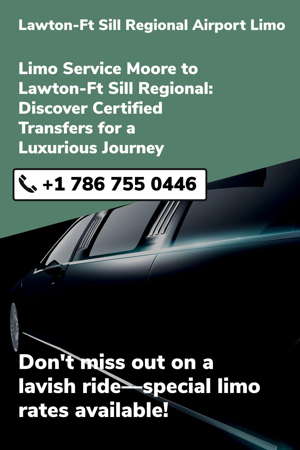 Lawton-Ft Sill Regional Airport Limo