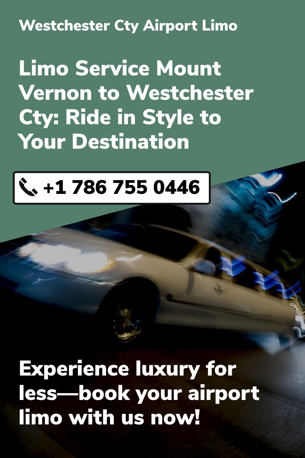 Westchester Cty Airport Limo