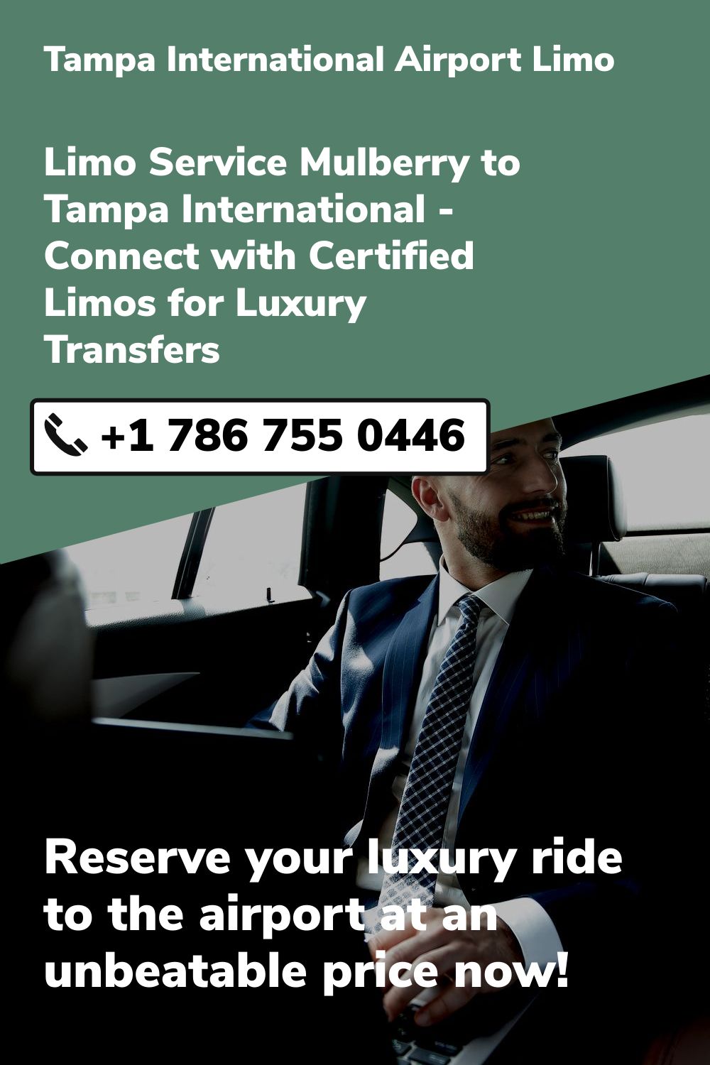 Tampa International  Airport Limo