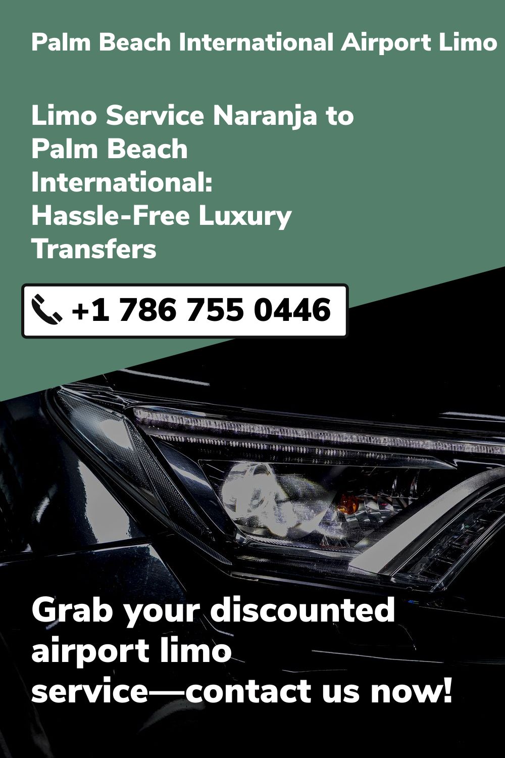 Palm Beach International Airport Limo